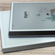 The Bigme InkNote Color sitting atop the reMarkable 2 tablet.